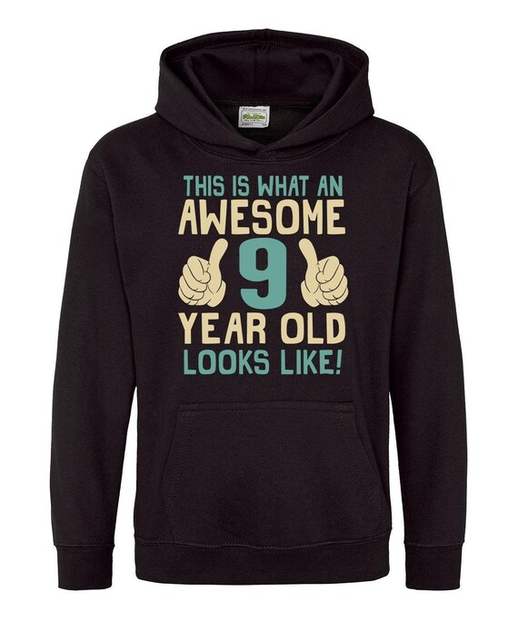 Sweat à Capuche "Blocs De Construction" Pour Garçon De 9 Ans - Idéal Cadeau D'anniversaire Thème Briques - 3