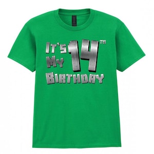 Es ist mein 14. Geburtstag-T-Shirt, Gaming-T-Shirt 14 Jahre alt, tolles Geschenk