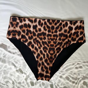 Braguita de bikini de cintura alta / Braguita de bikini de tanga de cintura media / Braguita de bikini personalizada