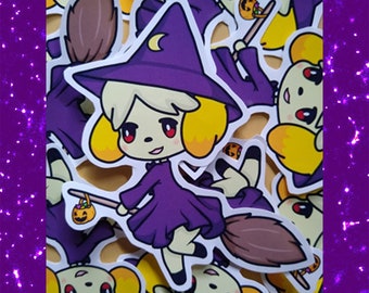 Isabelle Witch Sticker