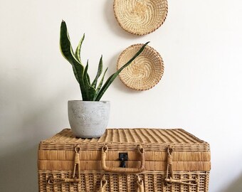 Large Wicker Picnic Basket
