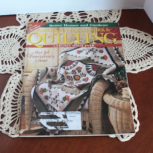 American Patchwork & Quilting Magazine April 1998 Issue 31