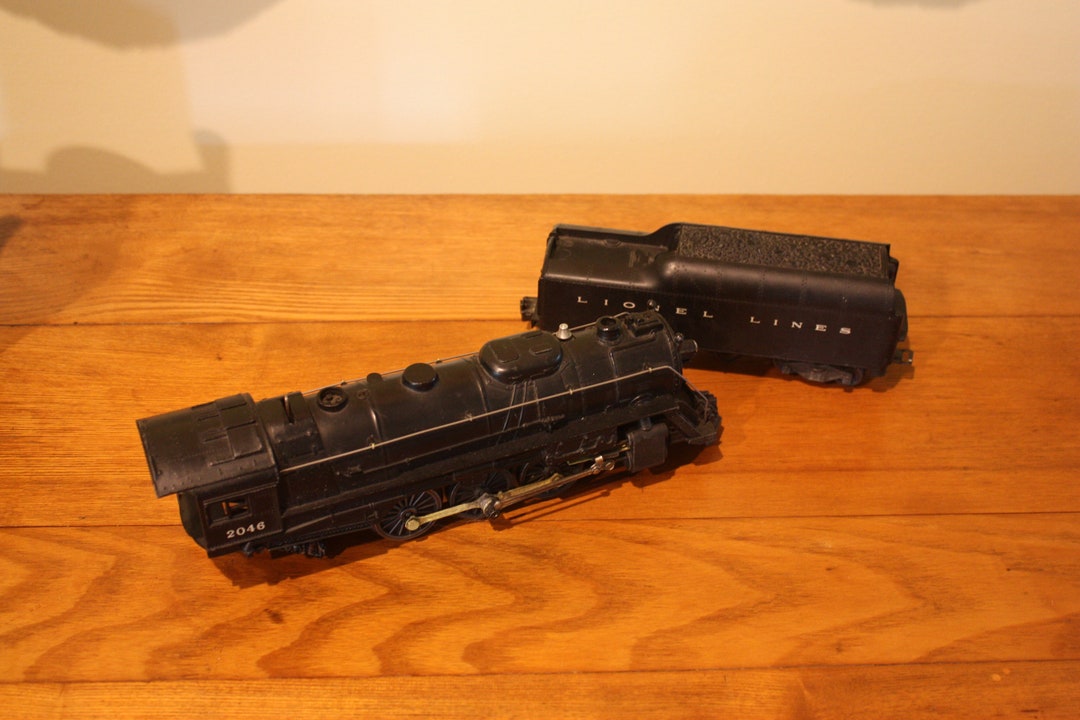 Lionel Postwar 2046 Hudson Locomotive and 2046W Whistle