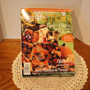 American Patchwork Quilting Magazine October  2006 Issue 82