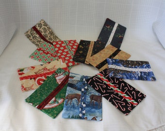 One Travel Tissue Holder Cover Pocket Tissue Cover Gifts Christmas Stocking Stuffers for Women Tissue Packet INCLUDED