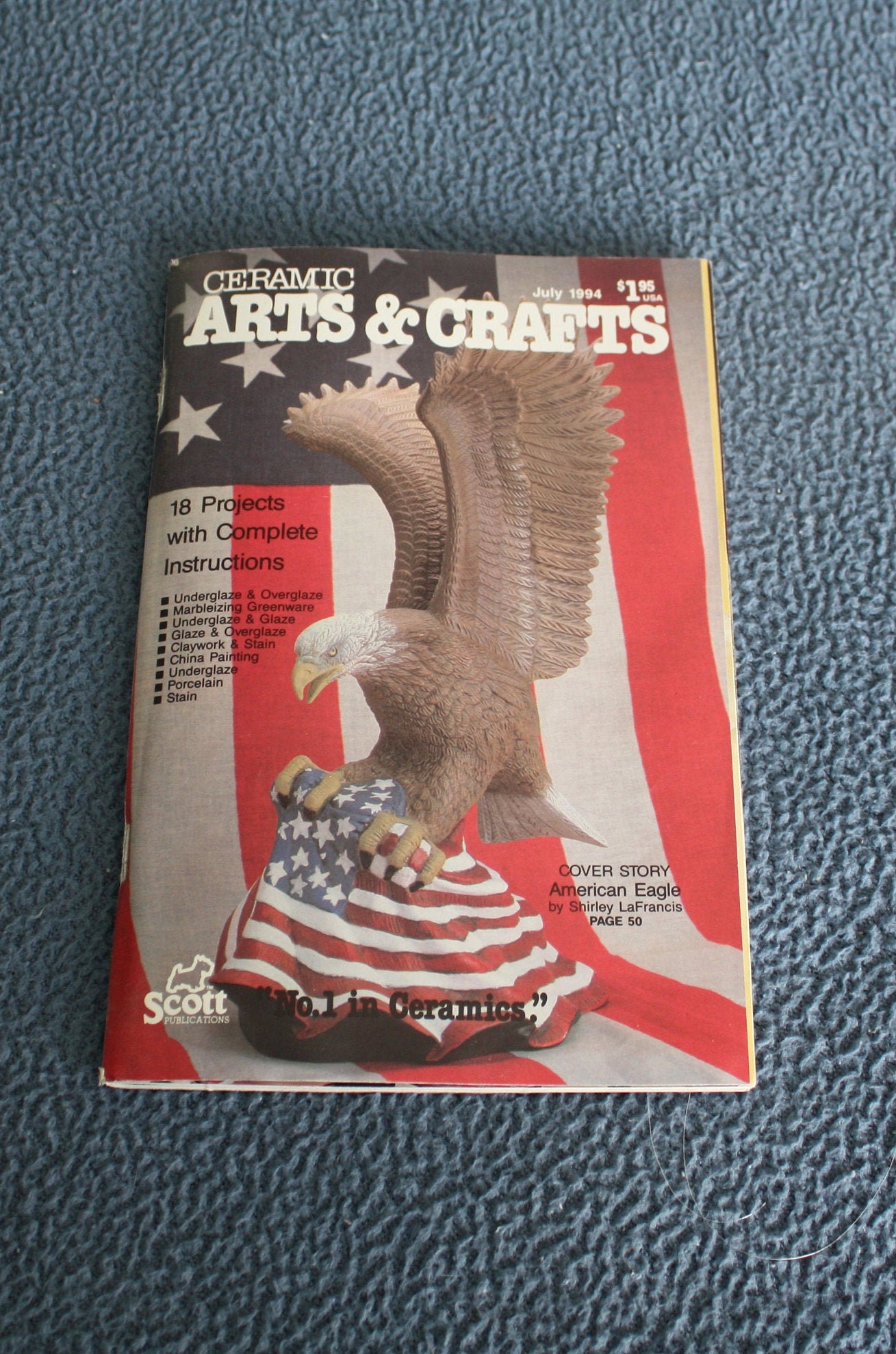 Ceramic Arts & Crafts Magazine July 1994 Scott Publications Etsy