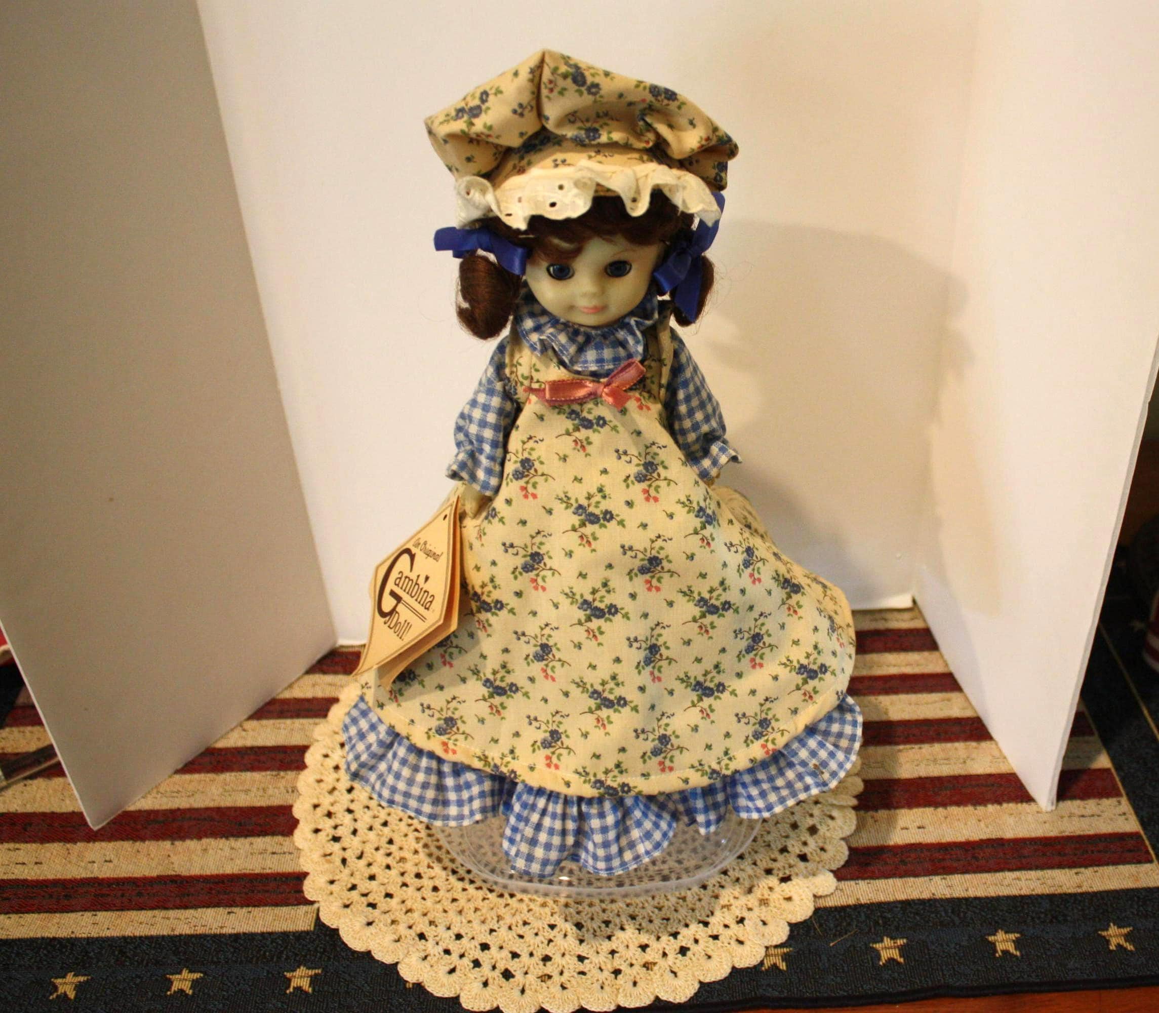 SALE! Original Gambina Doll Laura 1985 #836 With Heart Shaped Base and  Original Tags - Etsy