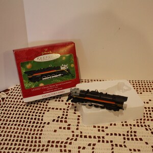Hallmark Keepsake Ornament Lionel Chessie Steam Special Locomotive 2001 Vintage Original Box