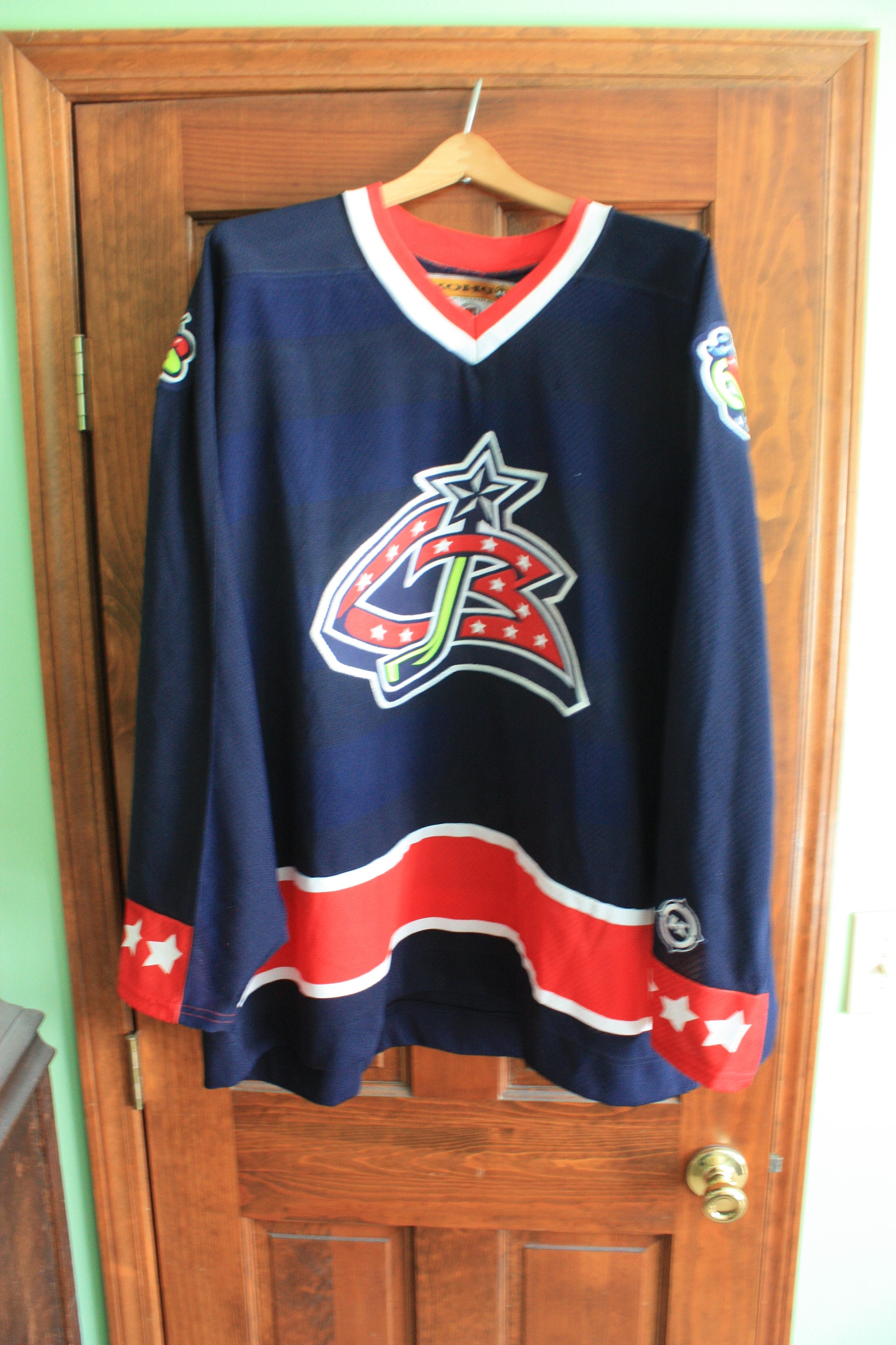 Columbus Blue Jackets - Vintage Collection Old Favorite Shadow