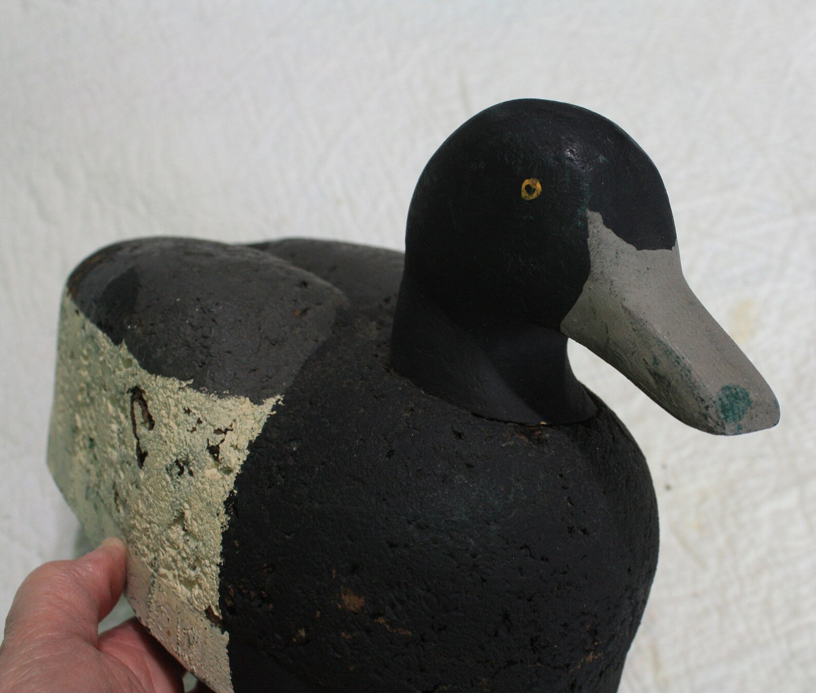 SALE Handmade Working Duck Decoy Signed by Richard Theaker Etsy