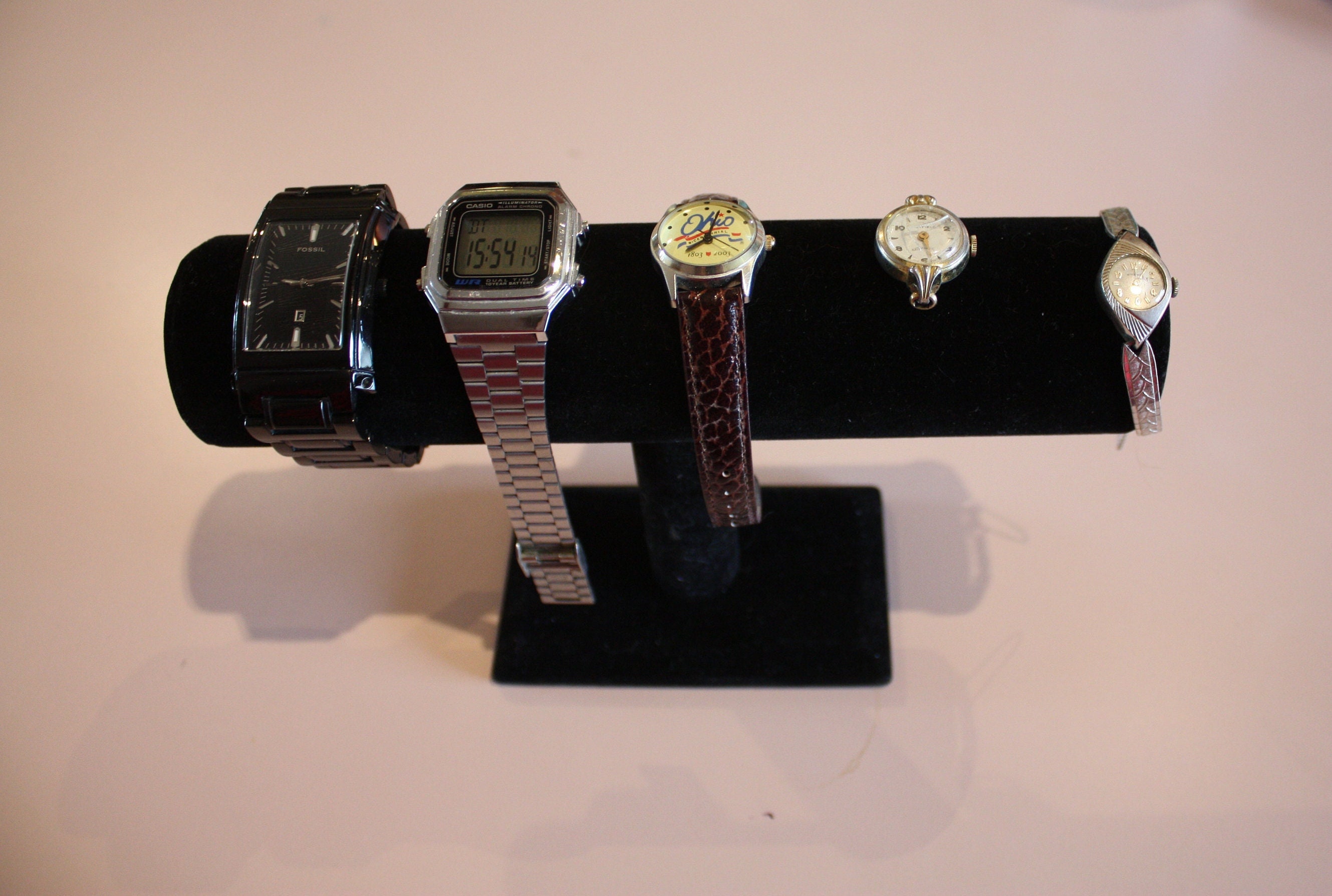Vintage Lot of 5 Watches Watch Parts AS IS Non Working