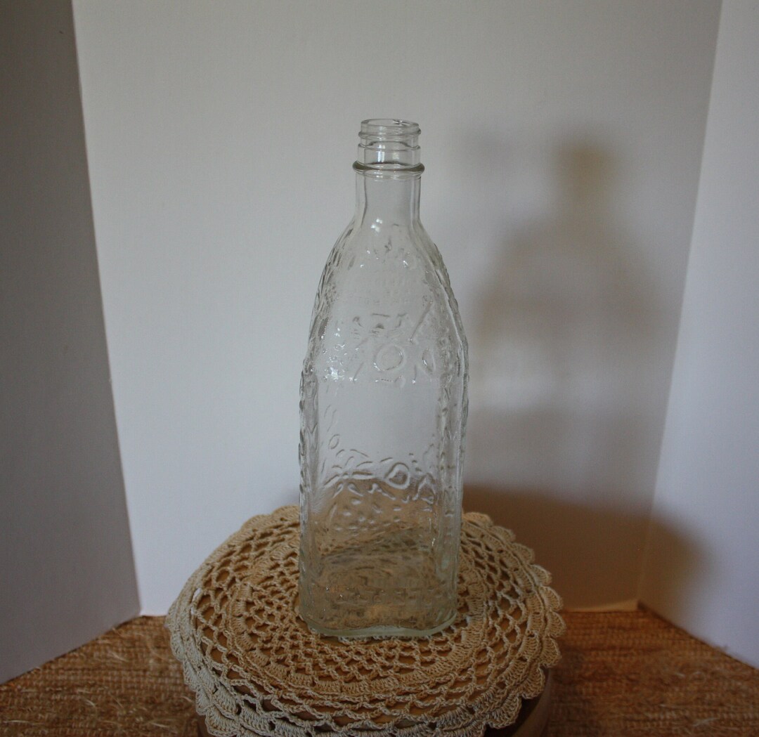 4/5 Quart Liquor Bottle Prohibition Era Federal Law Prohibits Sale or