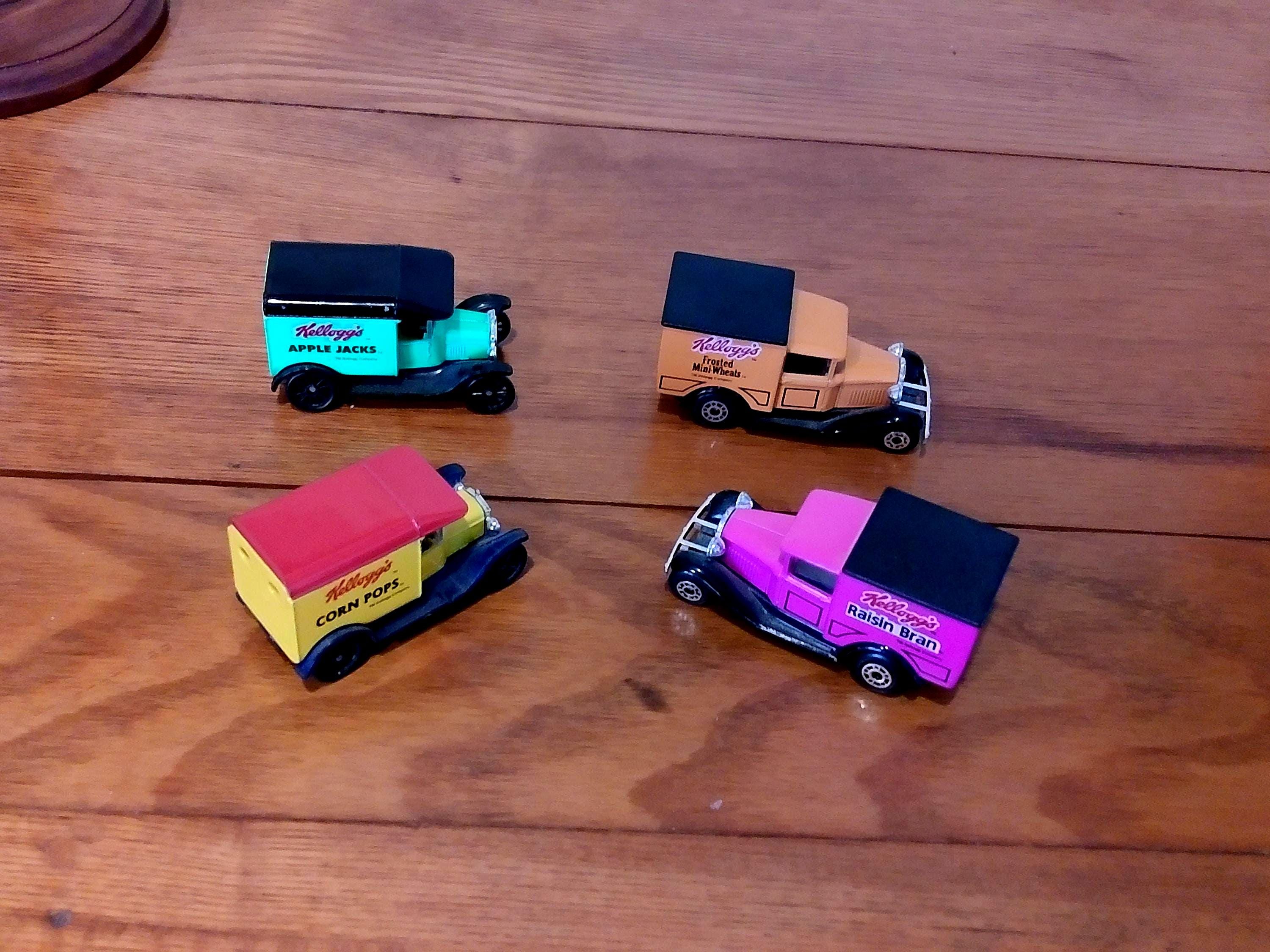 Matchbox Kellogg's トレーラーミニカー2台セット Cereal Matchbox Cars - Etsy