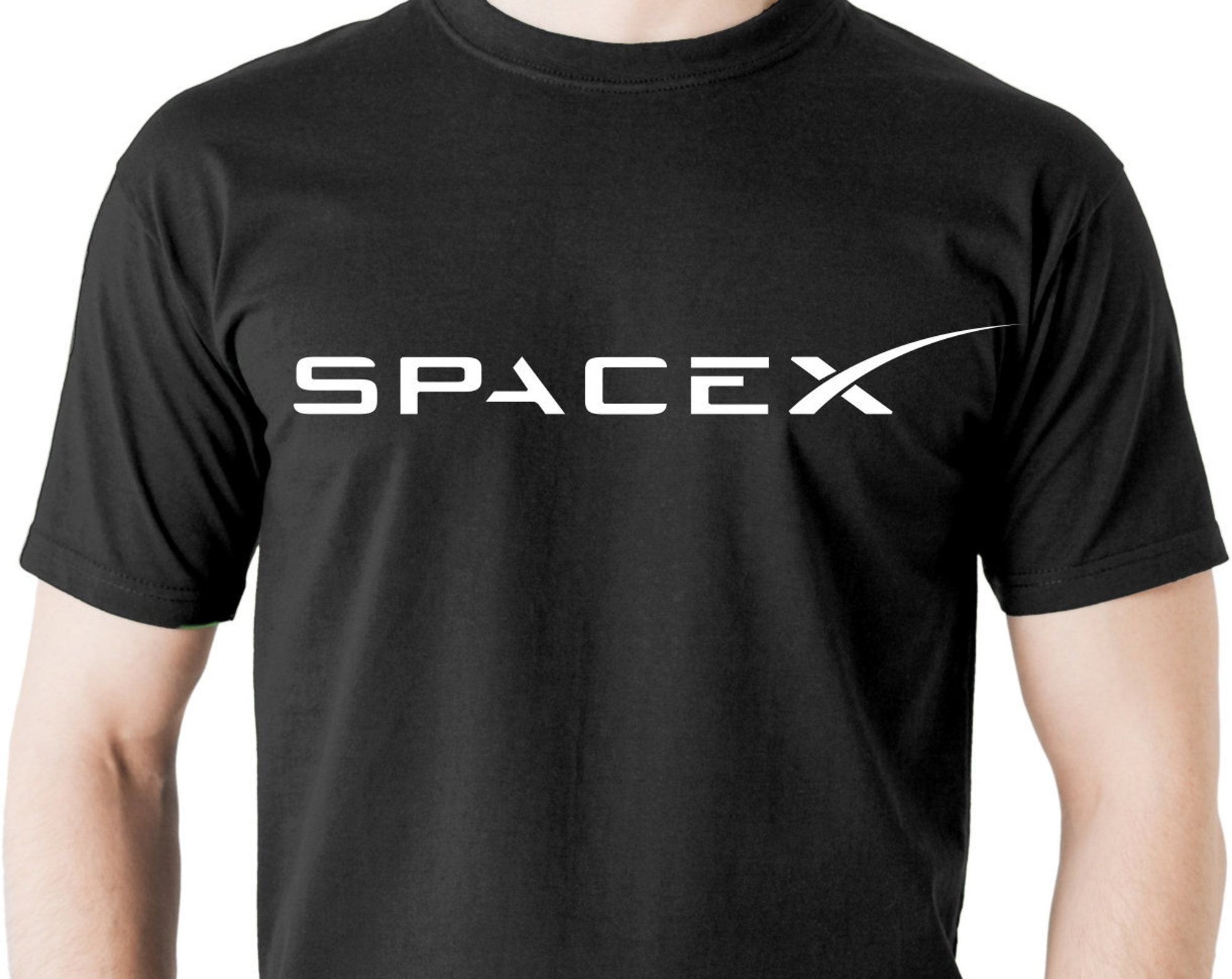 Discover SpaceX T Shirt Elon Musk Tee Nasa Tesla Falcon Space Agency Joint Space X Top