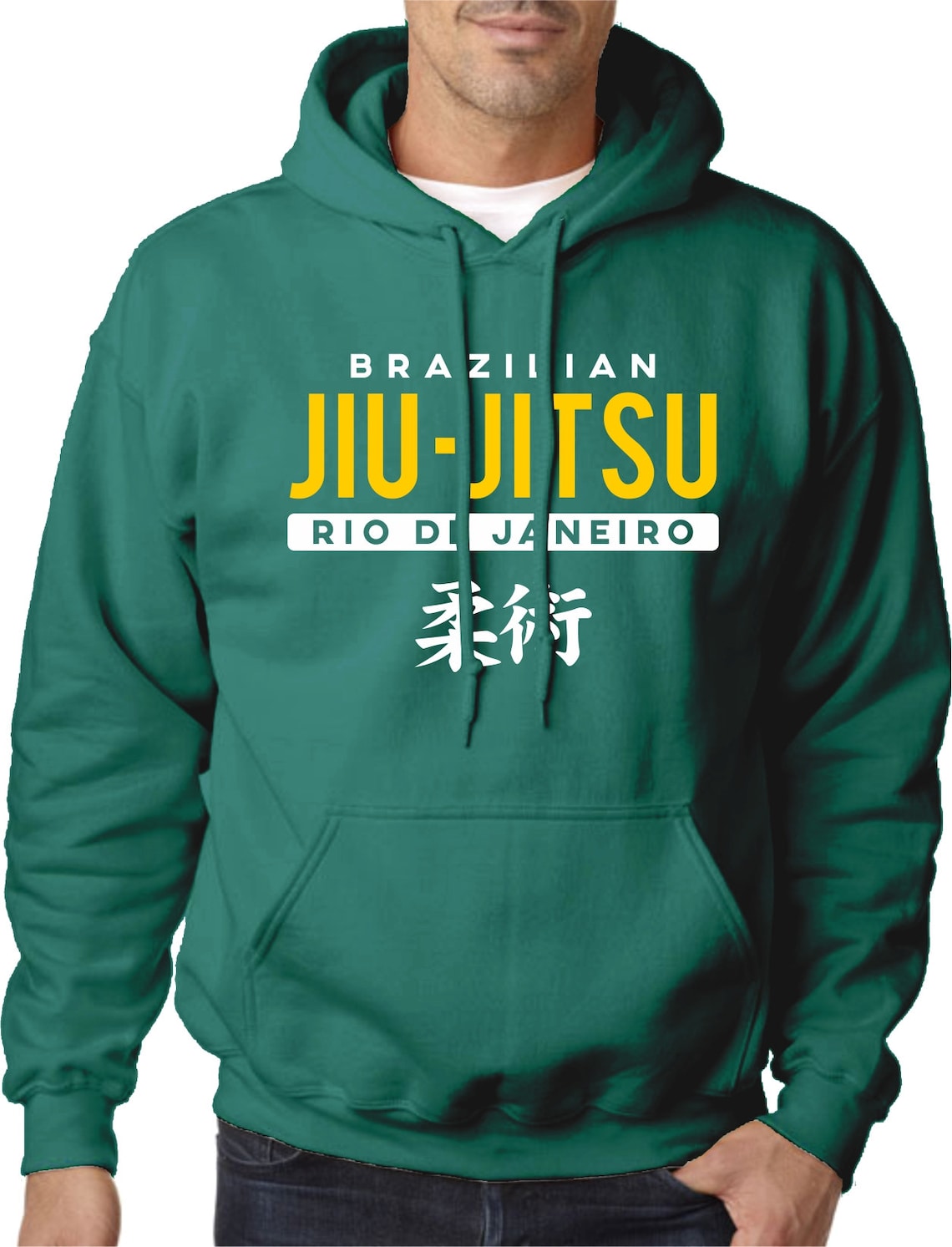 Brazilian Jiu Jitsu Rio Hoodie Hoody Gracie MMA Clothing BJJ Etsy