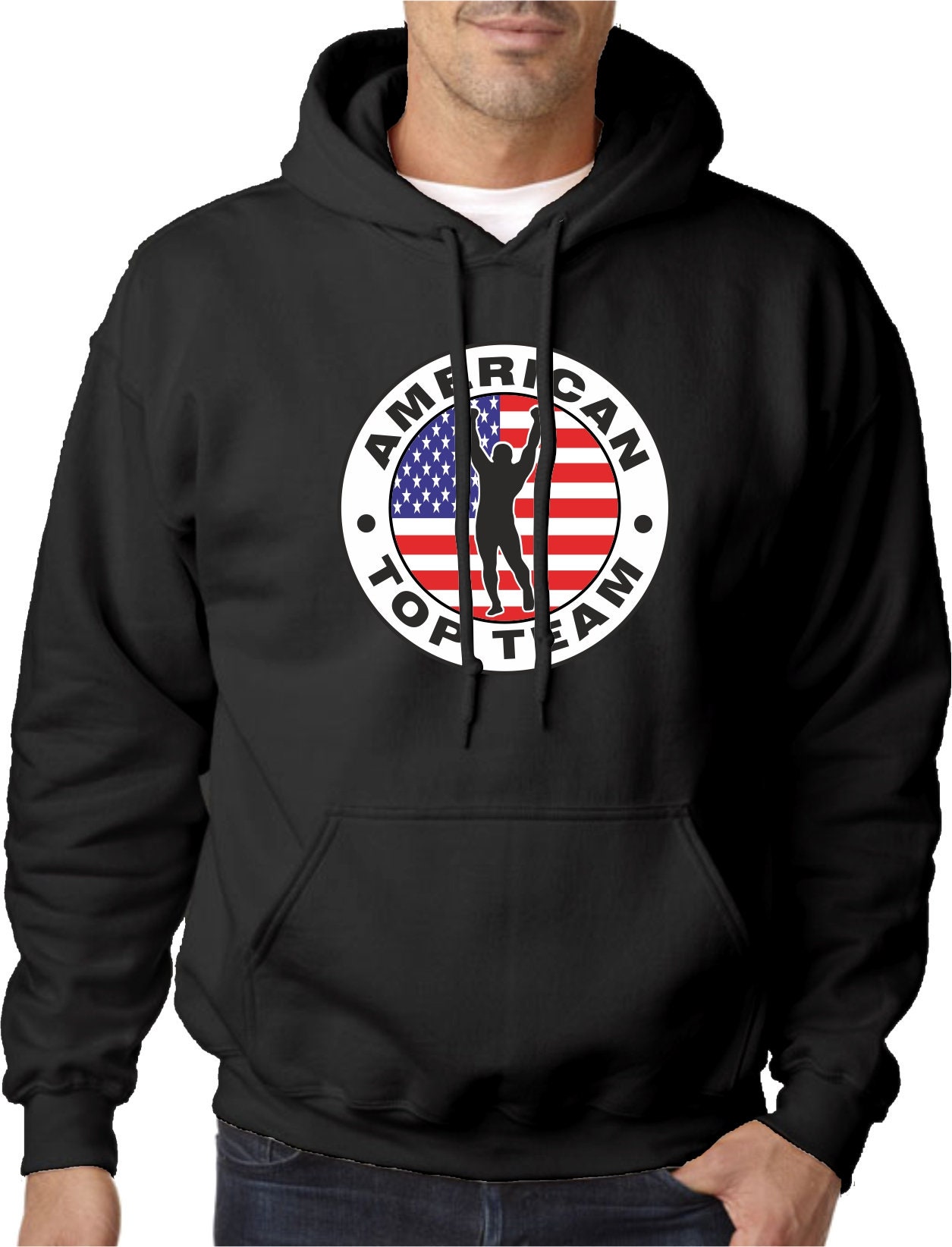 American Top Team Hoodie MMA USA Clothing BJJ Martial Arts Ufc Etsy