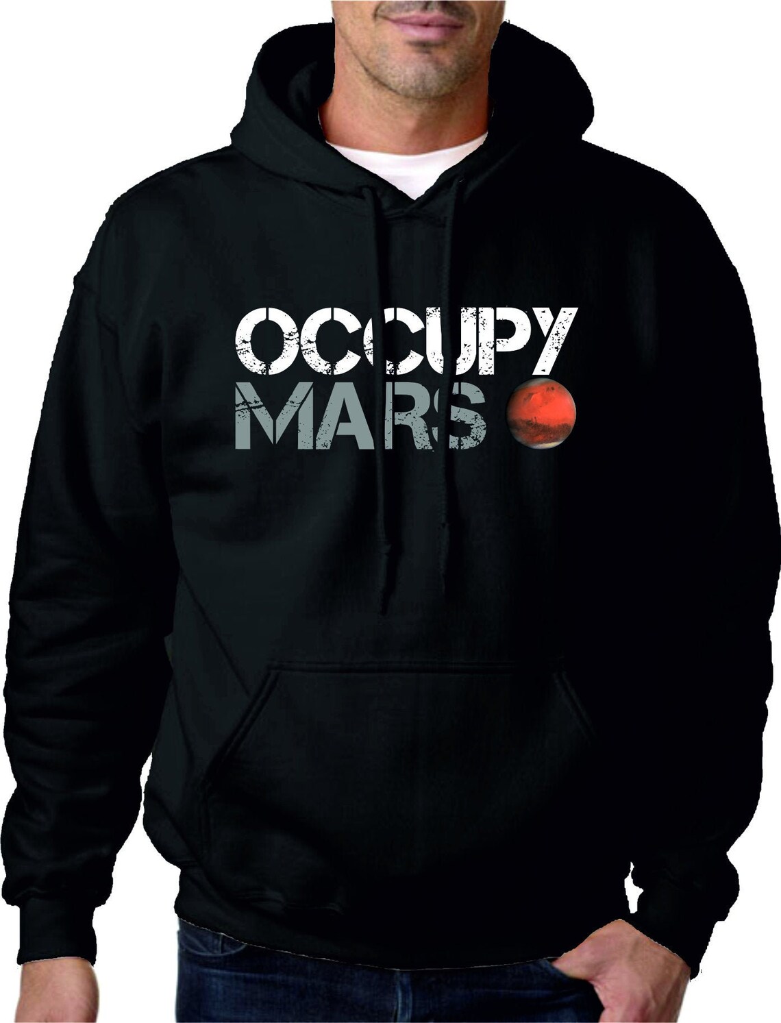 Spacex occupy mars hoodie Clearance