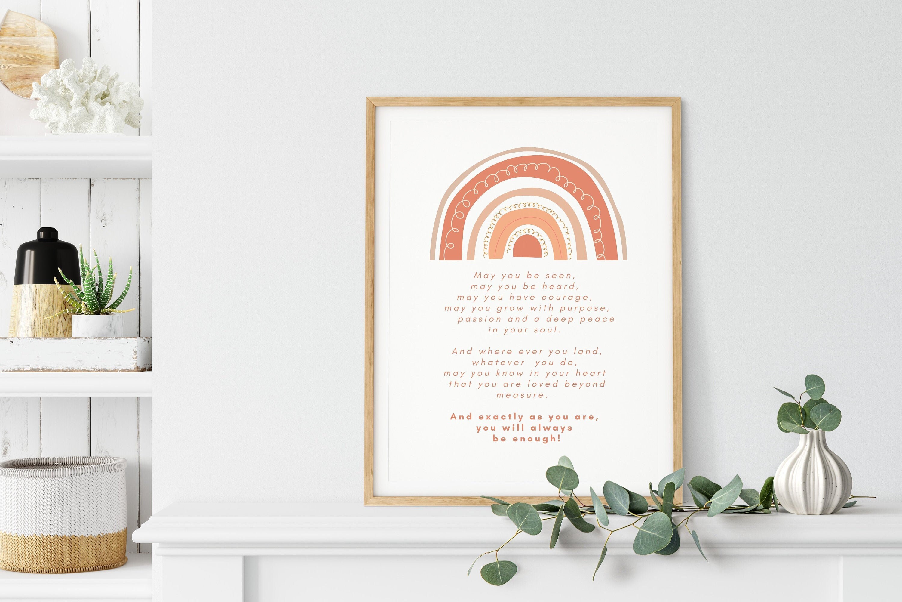 You Will Always Be Enough Poem Printable Mindful Poems Poems Etsy Uk