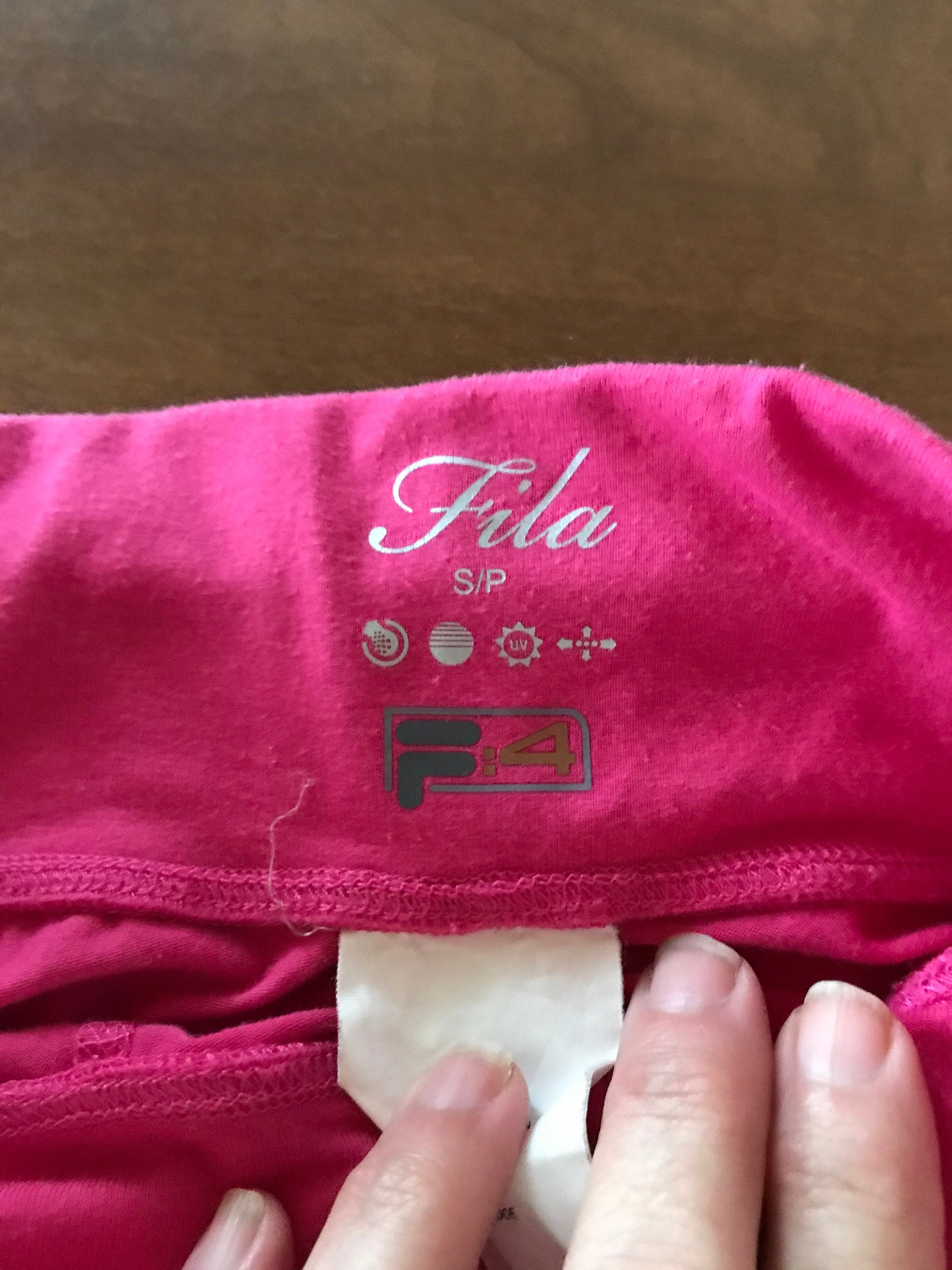 Teenage Shorts Brand Fila Pink Size Small Etsy Canada