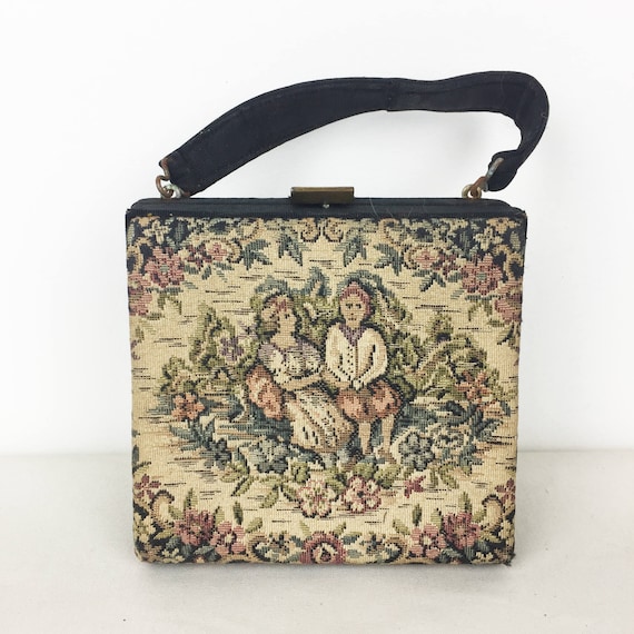 Mini Needlepoint Handbag
