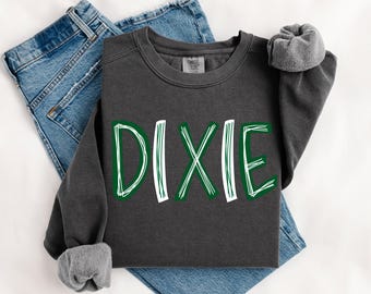 Dixie, Scribble, Doodle, Mascot, Sublimation, Digital Download, PNG File