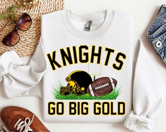Knights, Go Big Orange, Friday Night Lights, Mascot, Football, Basketball, Sports, Customize, Sublimation, Digital Download, PNG File
