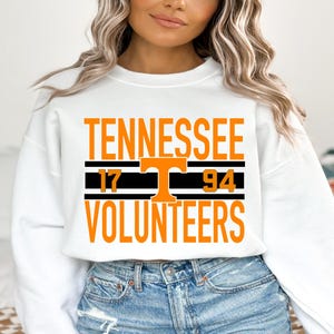 Tennessee, Retro, Vols, Voluntarios, Cuadros naranja y blanco, Fútbol, TN, Vols, Sublimación, Descarga digital, Archivo PNG
