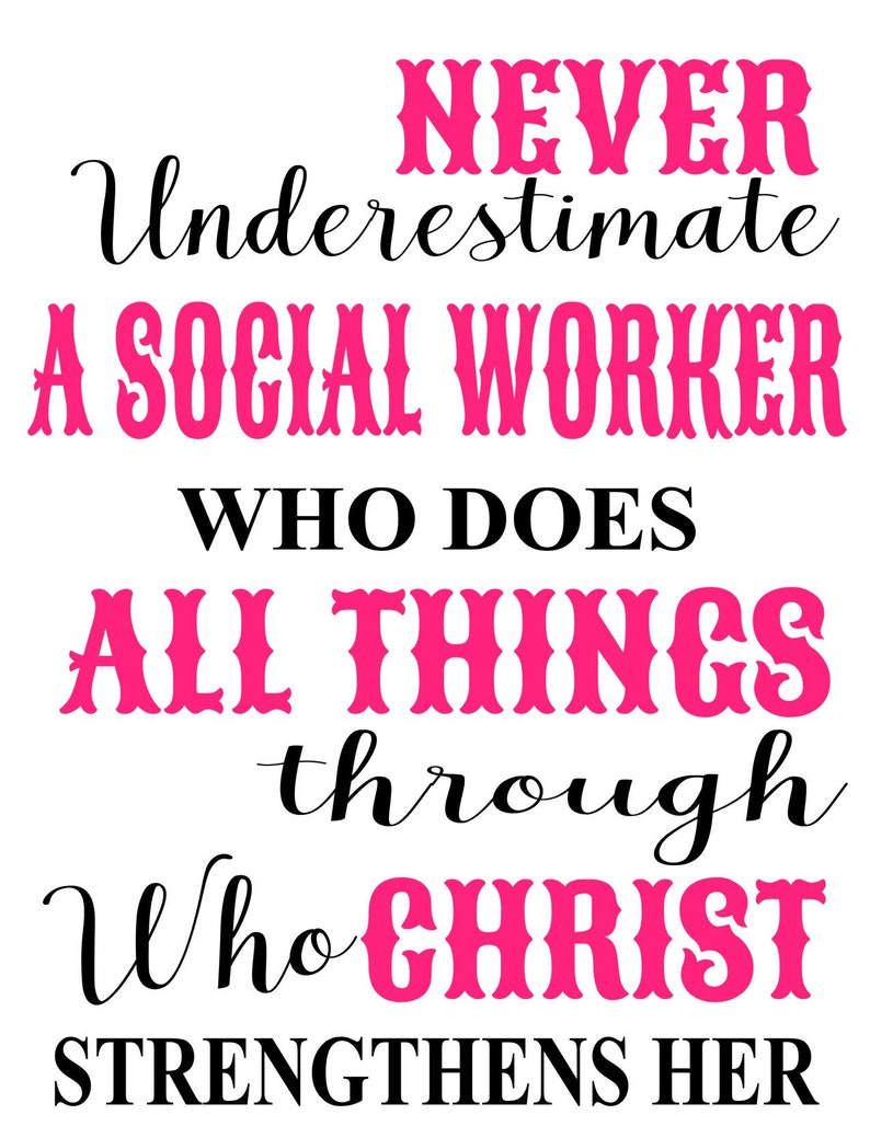Nurse Never Underestimate a Social Worker Who Does All ...