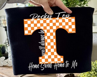 Rocky Top, Vols, Tennessee, TN, Football, Basketball, Home Sweet Home to Me, Sports, Comfort Color, Sublimation, Digital Download, PNG File