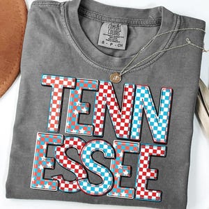 Tennessee, Patriotic, Red, White, Blue, Stars, July 4th, Vols, Sublimation, Digital Download, PNG File