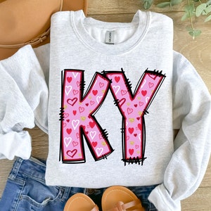 KY Valentine, Kentucky, Love, Clipart, , Digital Download, PNG File