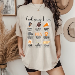 Gott sagt, ich bin, TN, Vols, Sublimation, digitaler Download, PNG-Datei