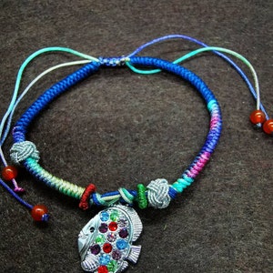 Ocean Fish - Handmade Rope Bracelet