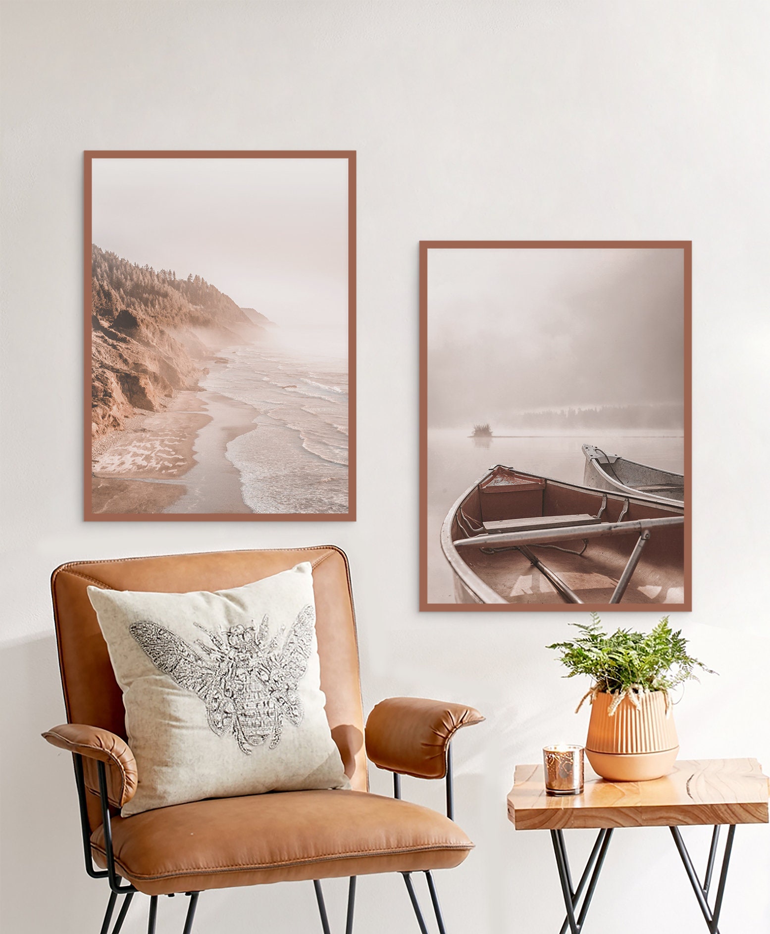 Printable Beach Art Set of 4 Prints Ocean Digital Download Etsy