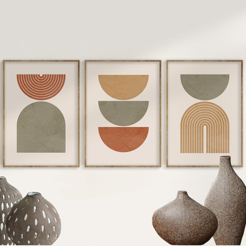 Geometric Art Print - Etsy