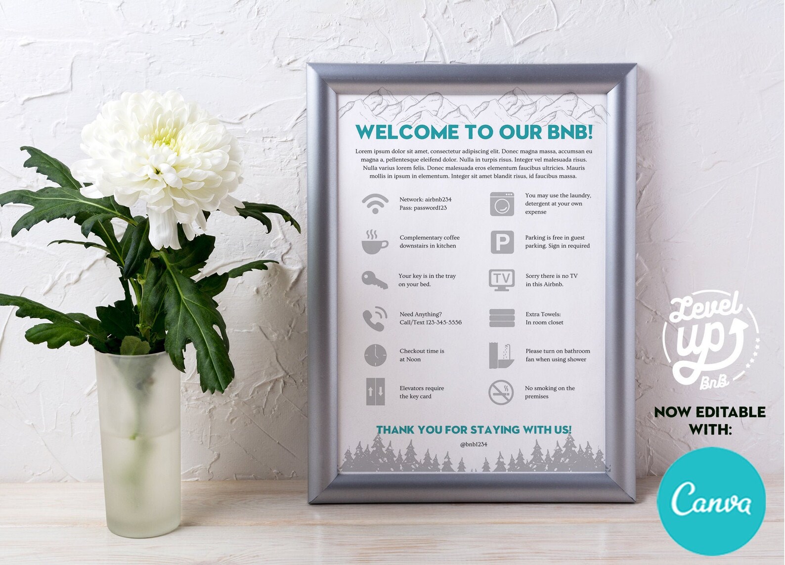 AirBnb Host Welcome Letter BNB Welcome Letter Airbnb Etsy