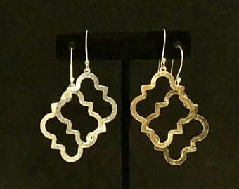 Quatrefoil Hoops Etsy