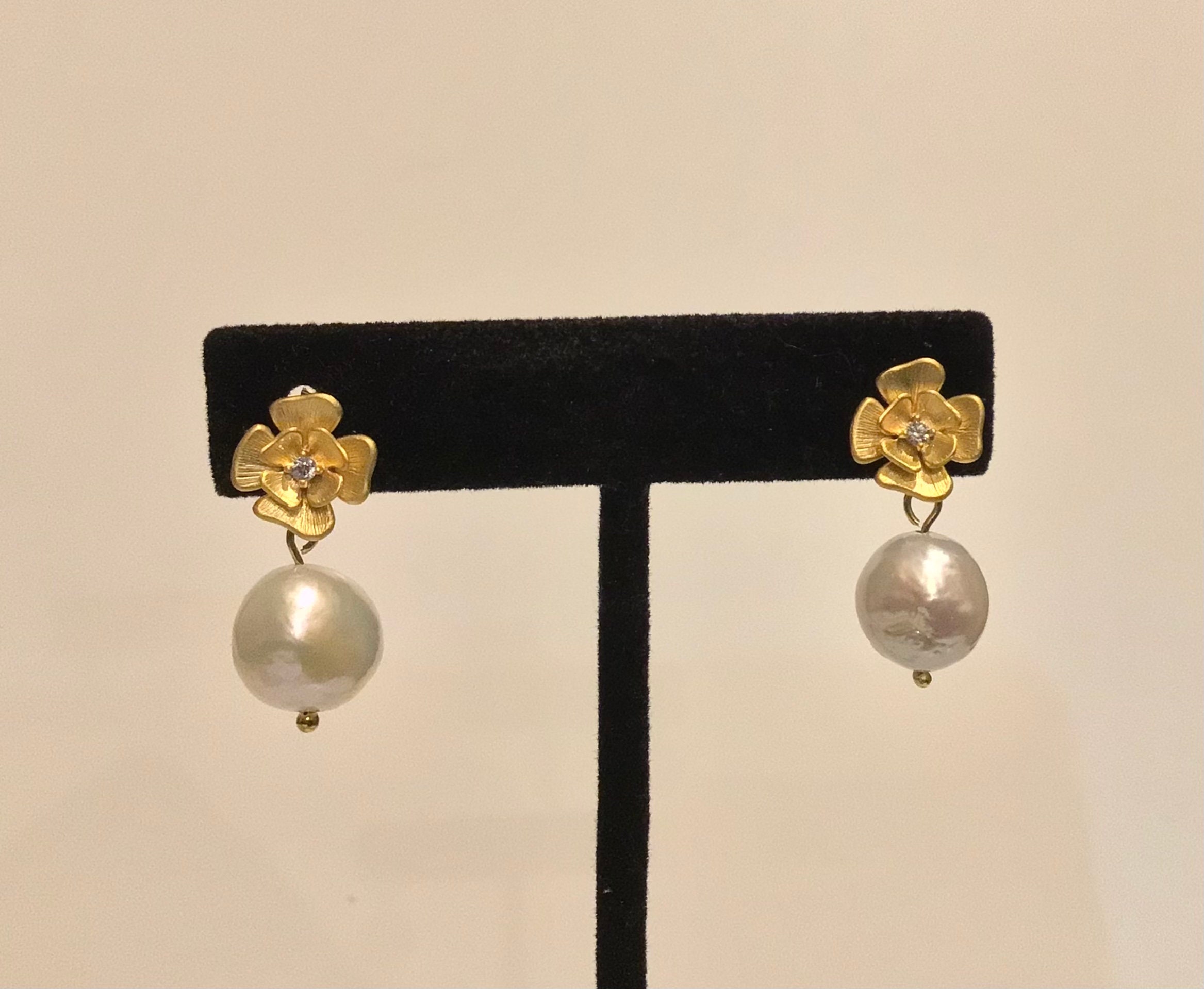 Dogwood Blossom Earrings, medium – Meg By Hand
