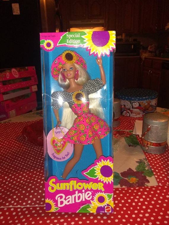 sunflower barbie 1994