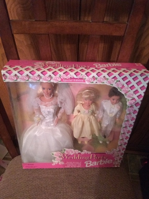 wedding party barbie