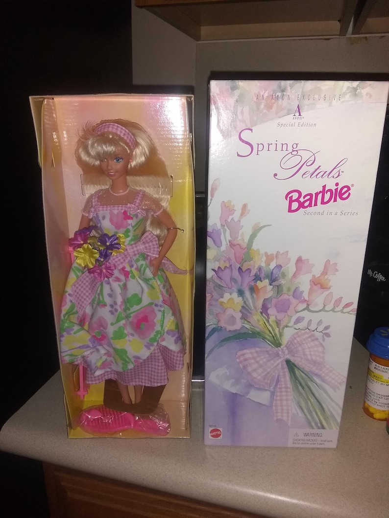 spring petals barbie value
