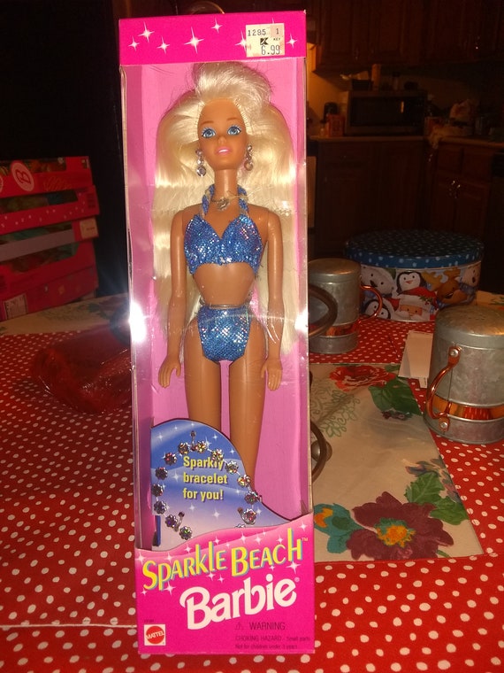 barbie glitter doll