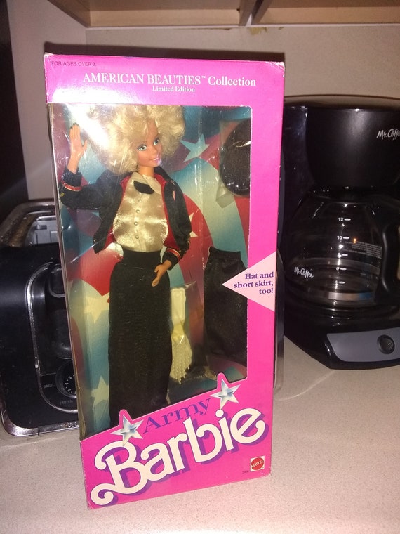 Barbie army doll clearance