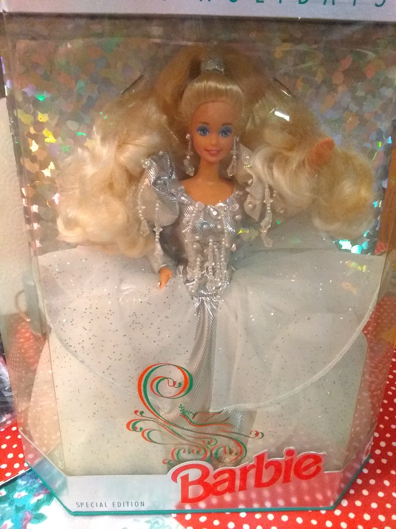 1992 happy holidays barbie