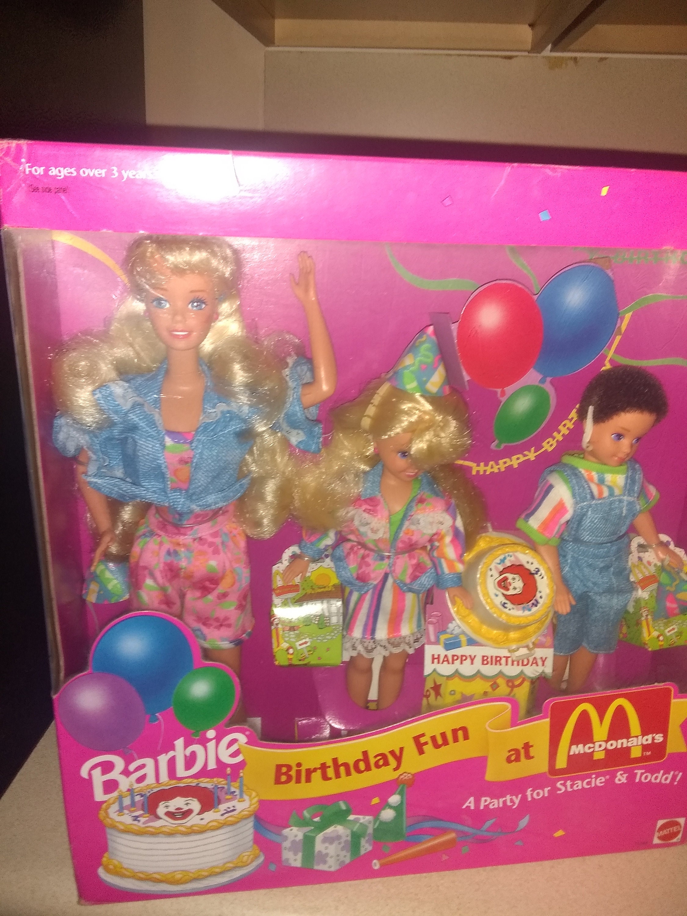 Barbie Birthday Fun at McDonald's