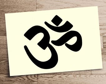 Calcomanía de vinilo Namaste / Calcomanía de yoga / Calcomanía Yeti / Calcomanía de coche Namaste / Calcomanía de Namaste personalizada / Regalo para entusiasta del yoga / Yeti Sticker