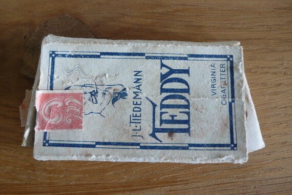 Norwegische Zigaretten Teddy Papier Box Vintage Etsy