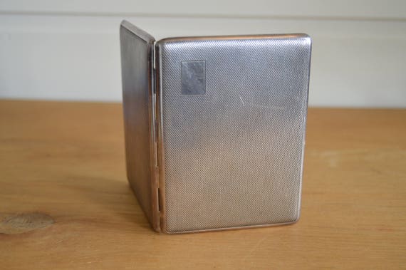slimline cigarette case Han Bro Cigarette Case, EPNS Silver Cigarette Tin, Art Deco Slimline  Cigarette Case, Card Case, Cigarette Holder, Cigarette Box, Cigarettes