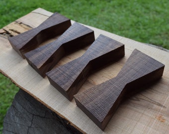 Wood Bow Tie- Dutchman, Wood Spline, Bow Tie Spline, CNC Wood Bow Tie, Walnut Bow Tie, Maple Bow Tie, Bubinga Bow Tie, Cherry Bow Tie