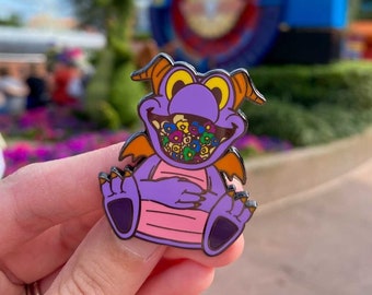Figment Plush Doll From 1990s Epcot Center at Walt Disney World in